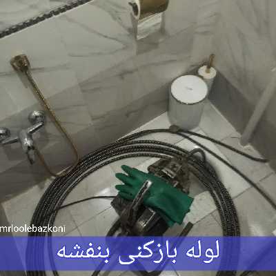 لوله بازکنی بنفشه